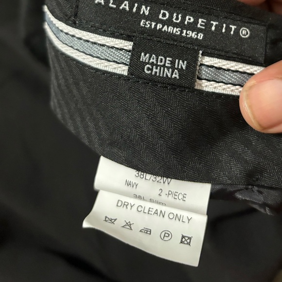 3 piece slim fit velvet suit, new never worn - Picture 3 of 10